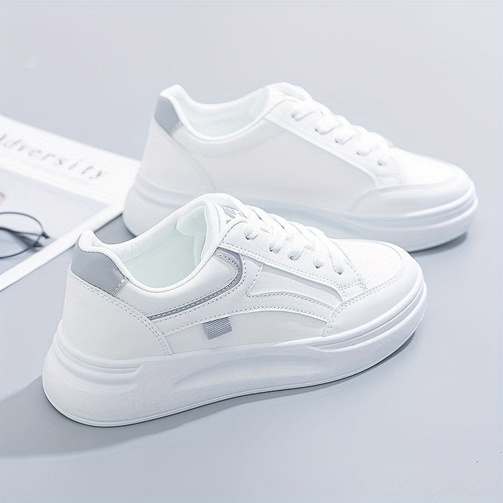 White Sneakers with Light Comfort