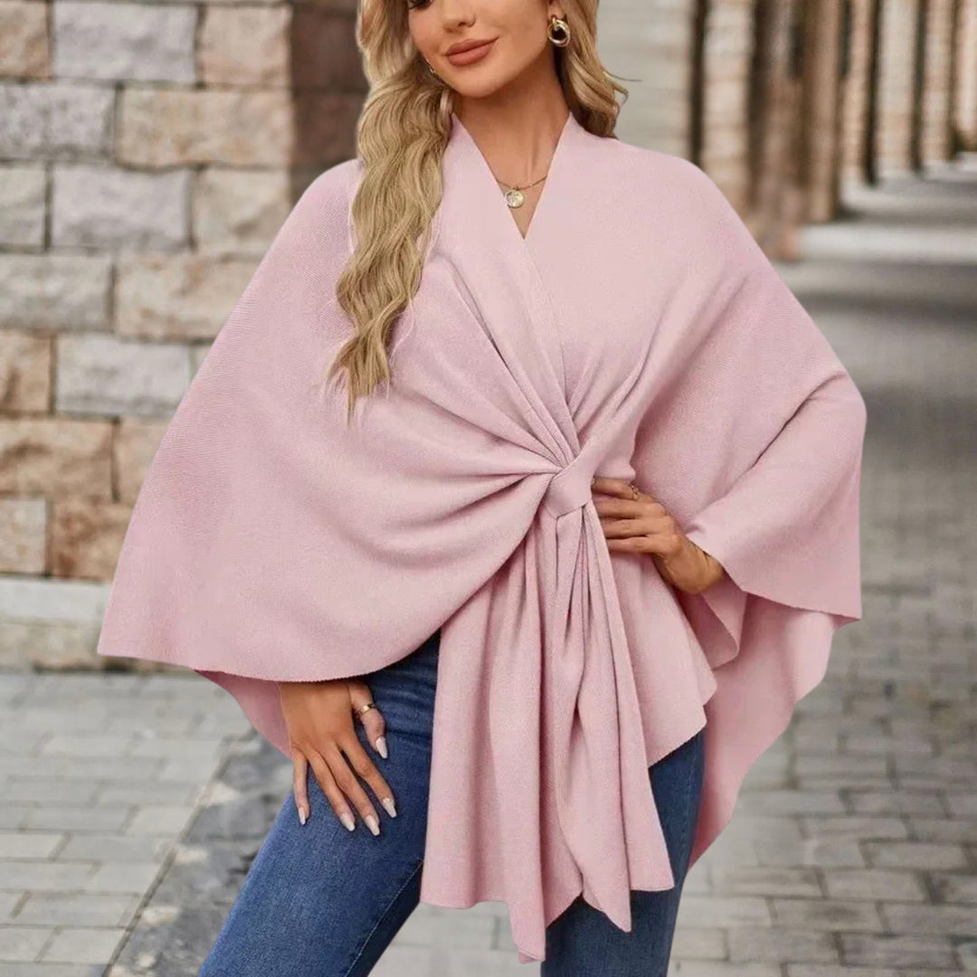Jane | Elegant Poncho Sweater