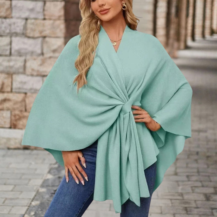 Jane | Elegant Poncho Sweater