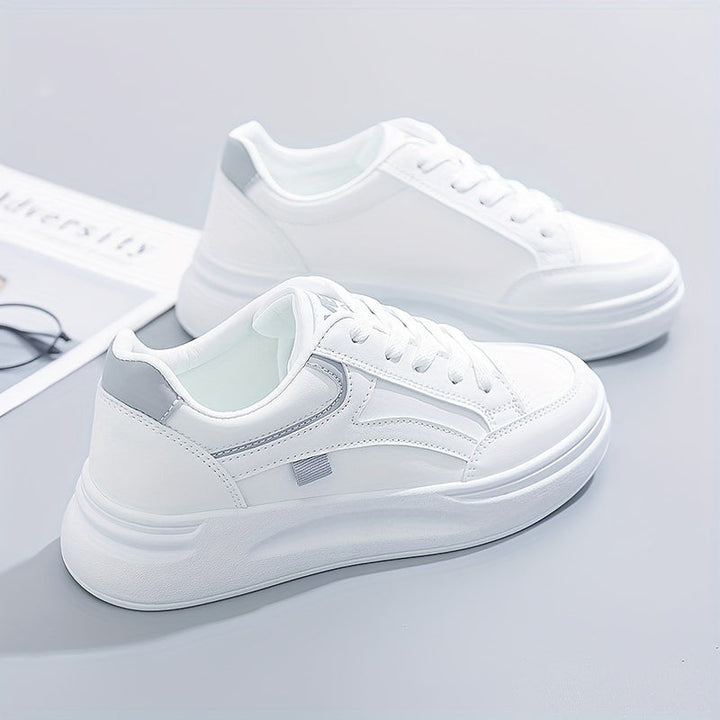 White Sneakers with Light Comfort