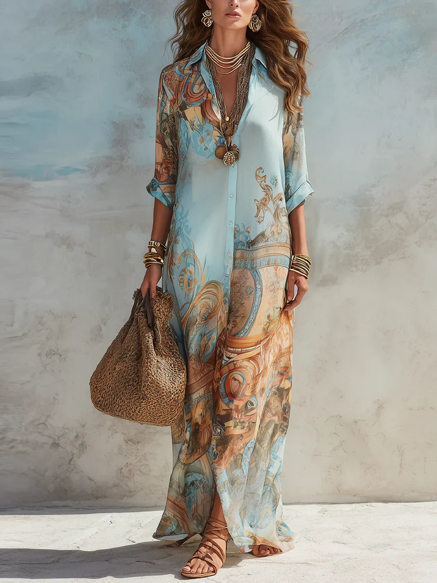 Jane | Stylish Flowing Summer Dress