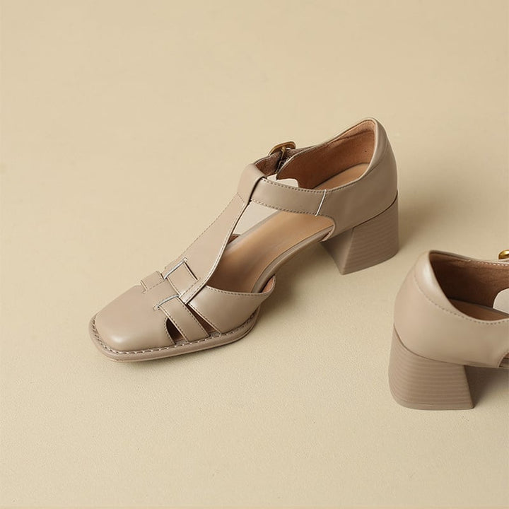 Square Toe Summer Sandals