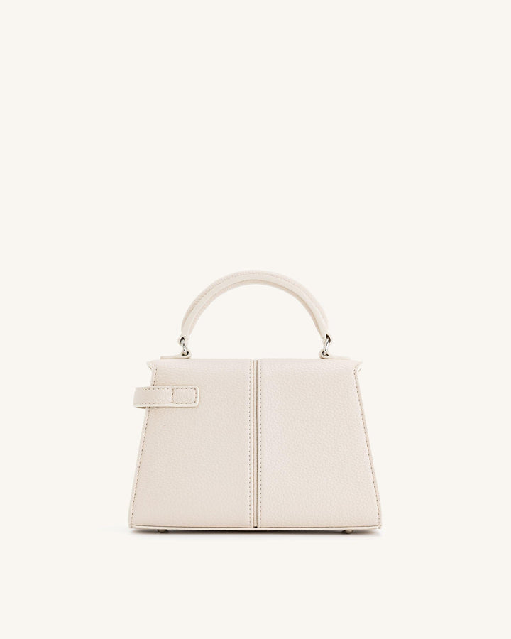 Top Handle Bag - White