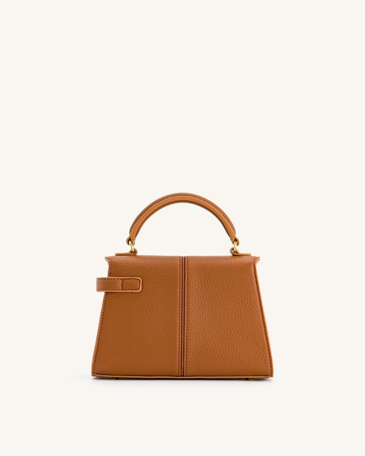 Top Handle Bag - Brown