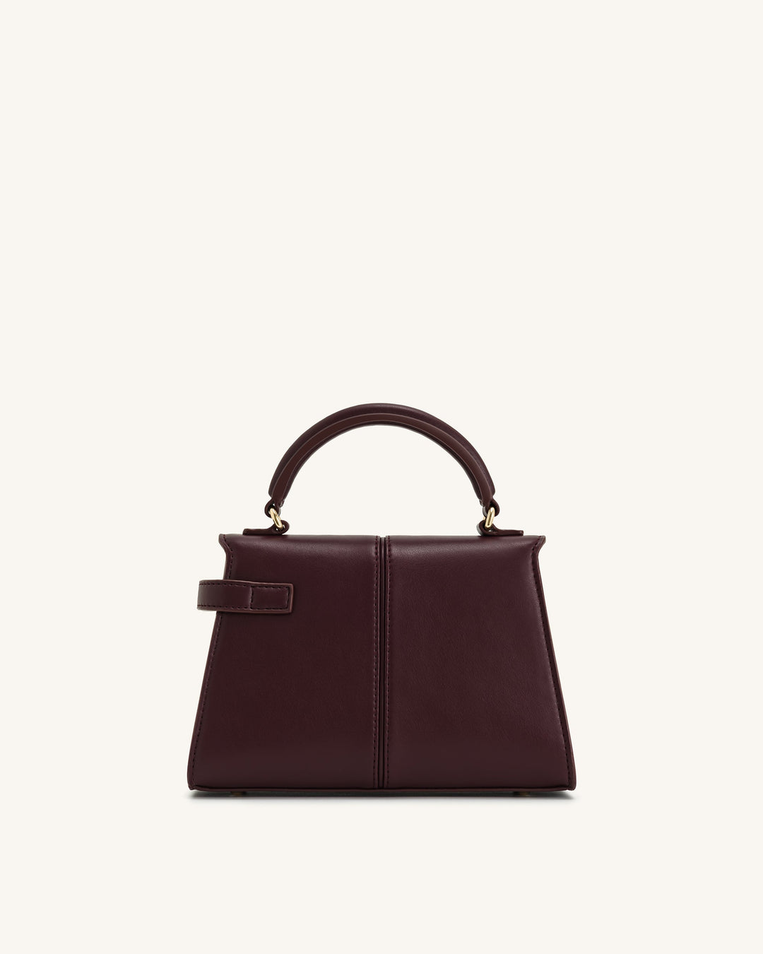 Top Handle Bag - Deep Burgundy