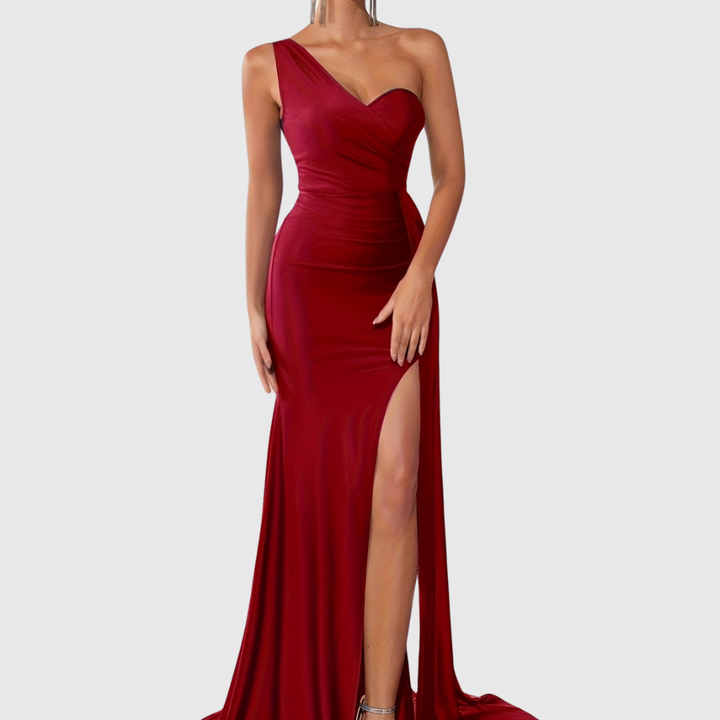 One-Shoulder Mermaid Gown