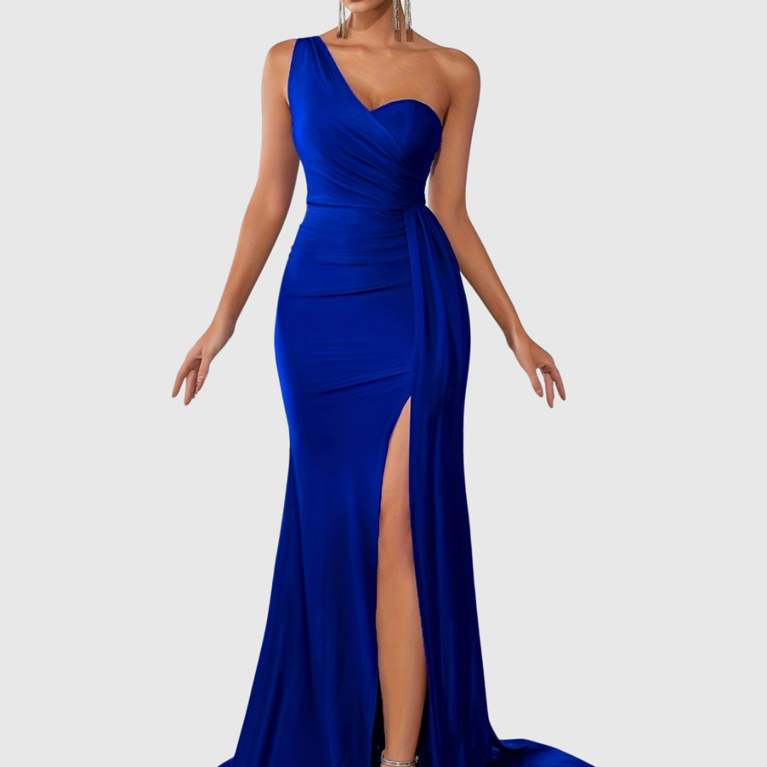 One-Shoulder Mermaid Gown