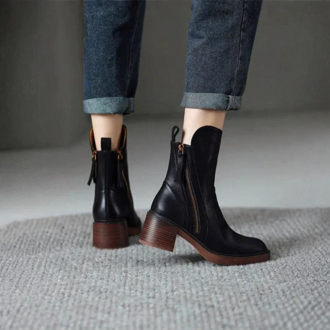 Leather Boots