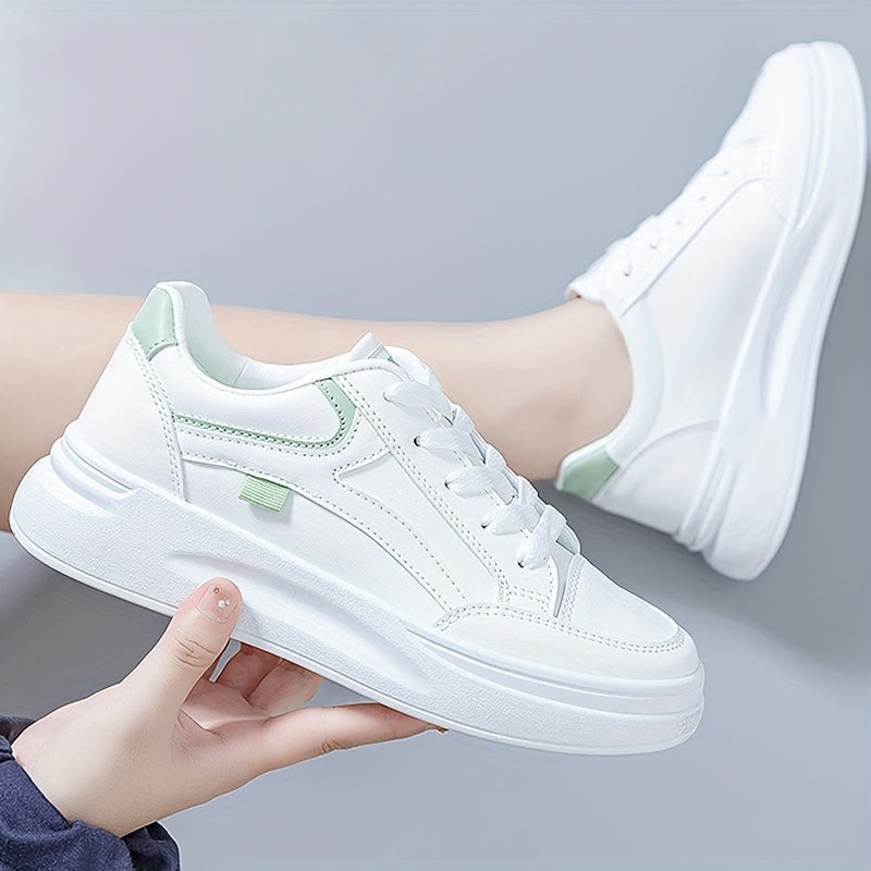White Sneakers with Light Comfort