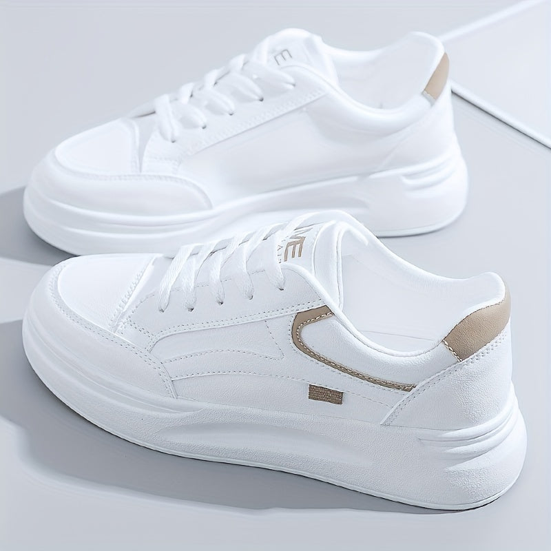 White Sneakers with Light Comfort
