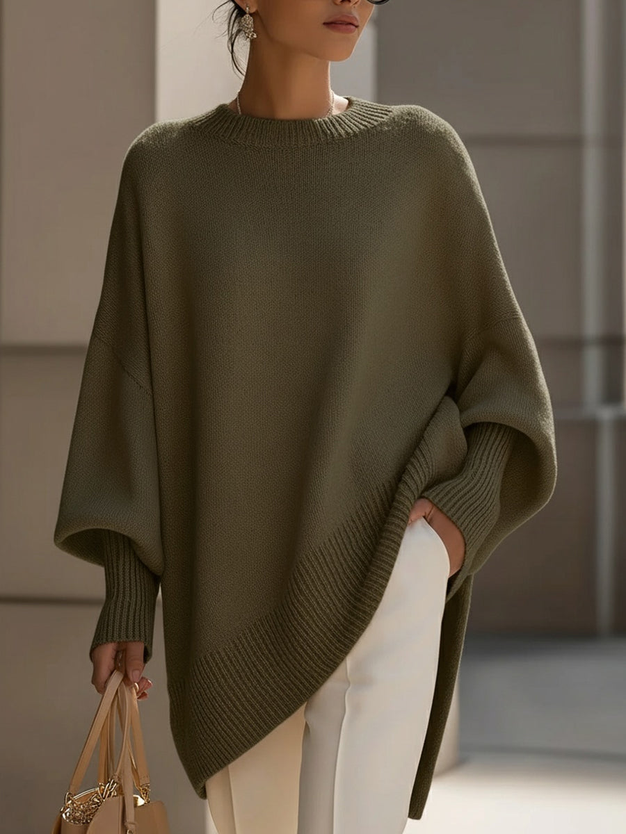 Jane | Oversized Poncho Sweater