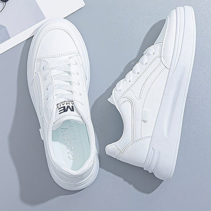 White Sneakers with Light Comfort