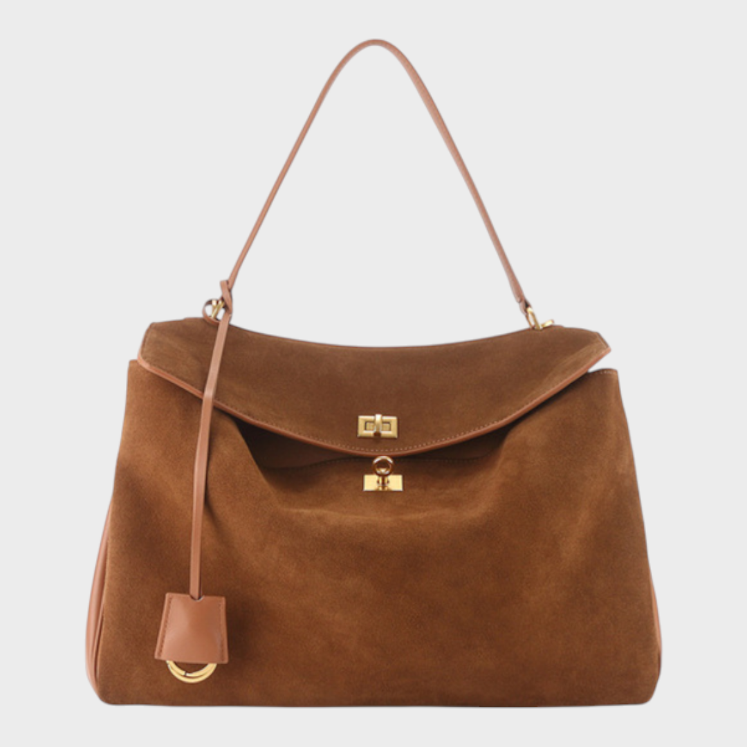 Jane | Structured Leather Bag with Magnetic Flap