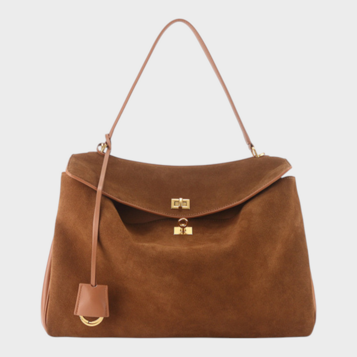 Jane | Structured Leather Bag with Magnetic Flap