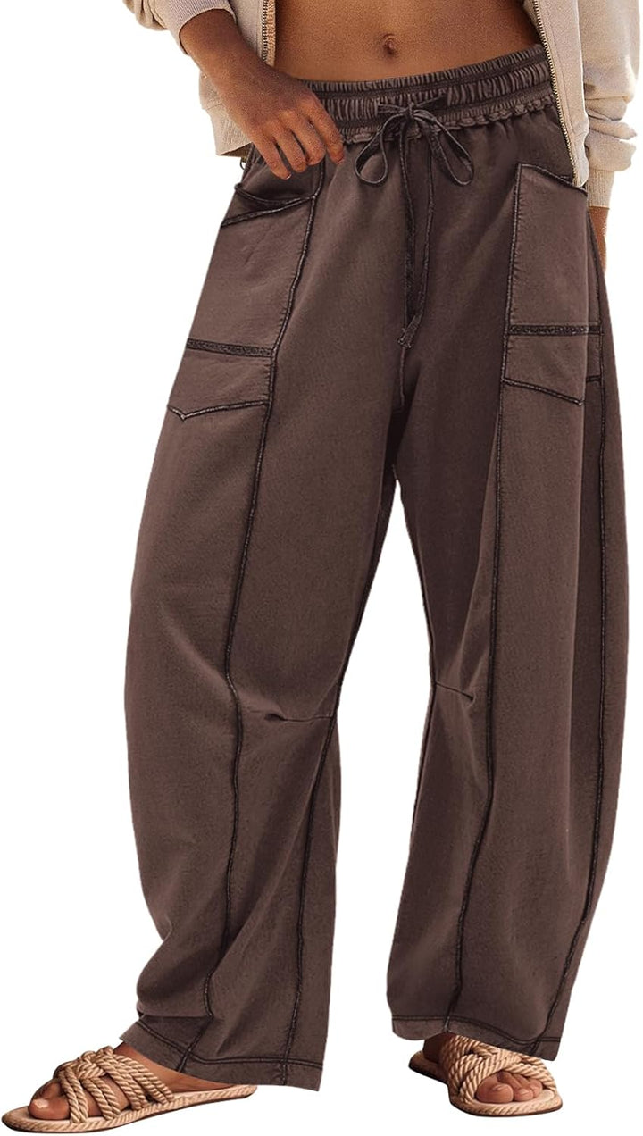 Jane | Barrel-Pants – Weite Sommer-Loungehose für jeden Moment