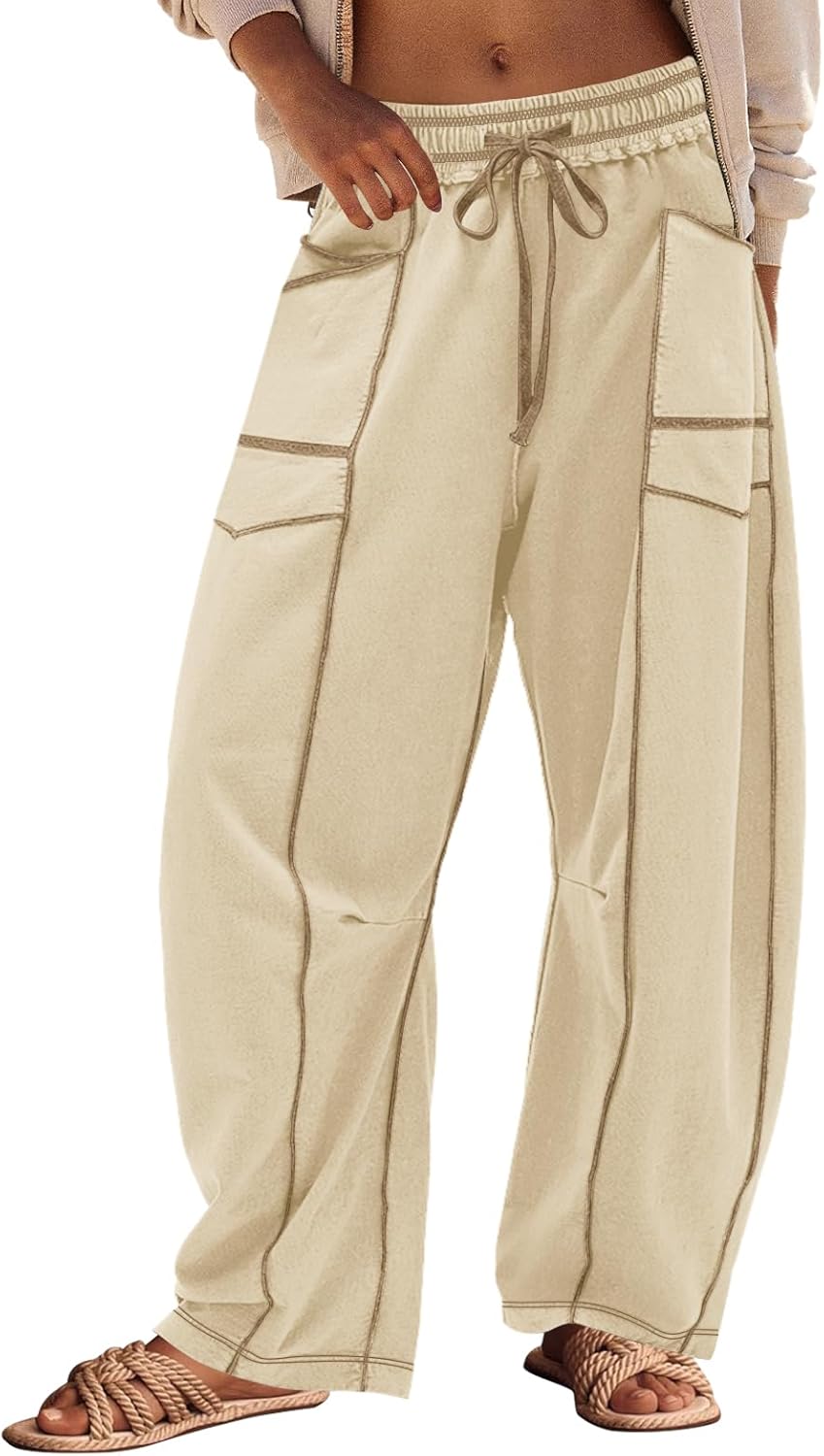 Jane | Barrel-Pants – Weite Sommer-Loungehose für jeden Moment