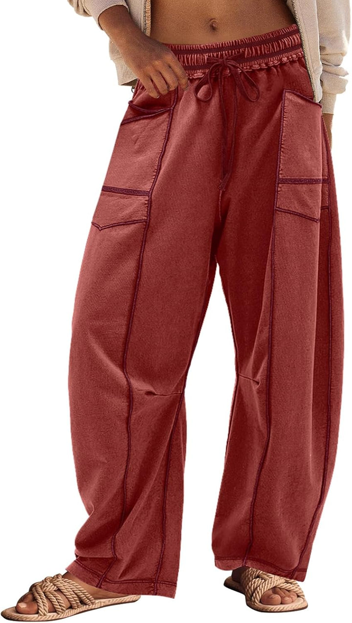 Jane | Barrel-Pants – Weite Sommer-Loungehose für jeden Moment