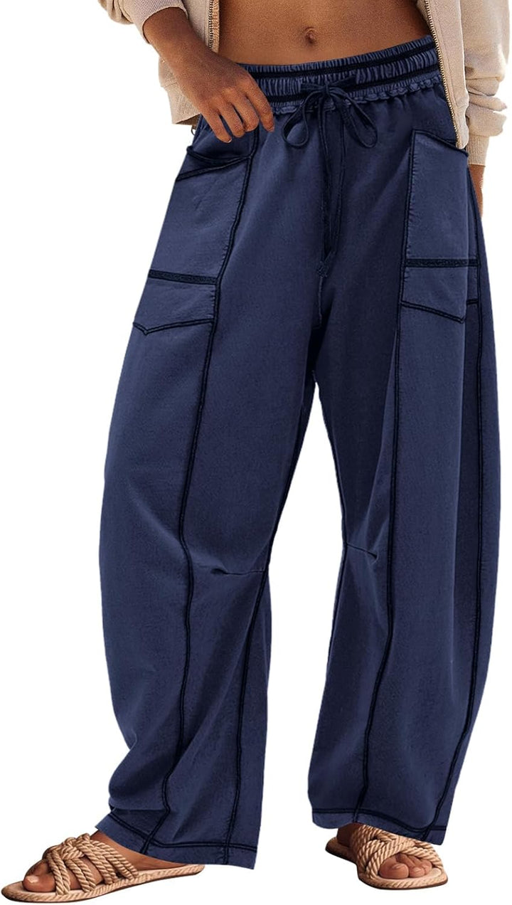 Jane | Barrel-Pants – Weite Sommer-Loungehose für jeden Moment
