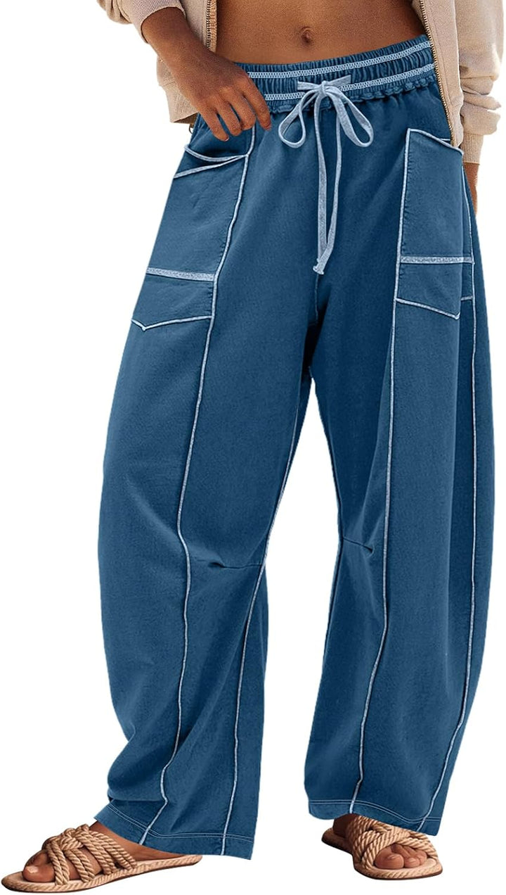 Jane | Barrel-Pants – Weite Sommer-Loungehose für jeden Moment