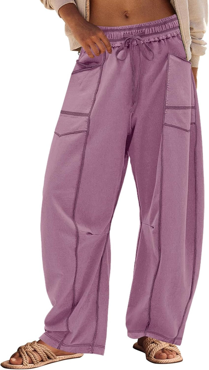 Jane | Barrel-Pants – Weite Sommer-Loungehose für jeden Moment