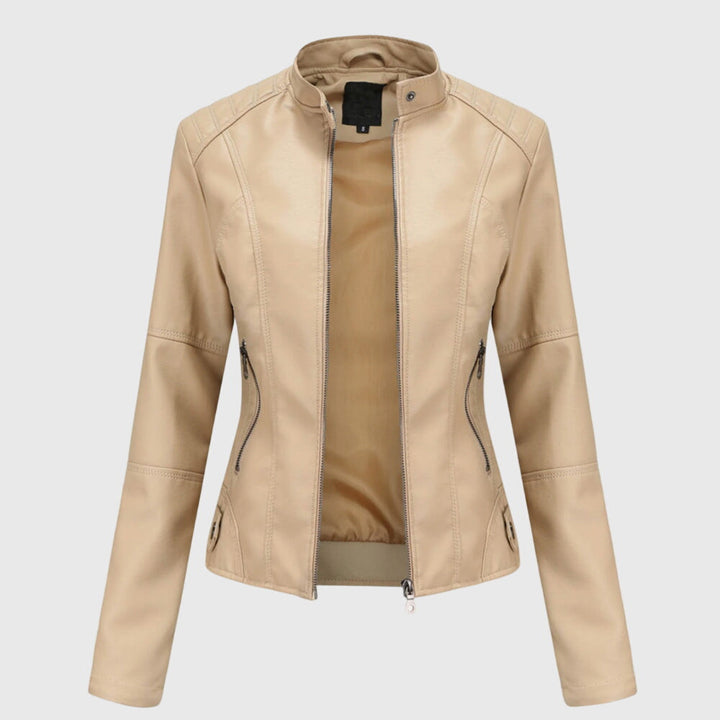 Giorgina - Elegant Leather Jacket for Women