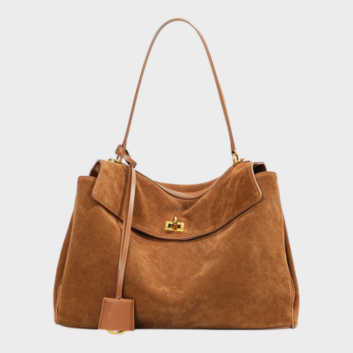 Jane | Structured Leather Bag with Magnetic Flap