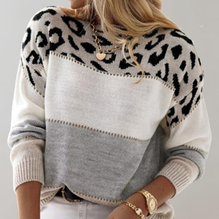 Jane | Leopard-Print Cashmere Sweater
