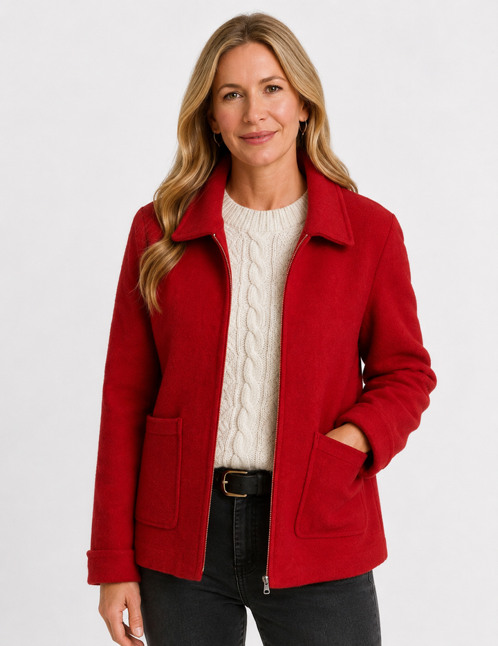 Jane | Elegant Zip-Up Jacket