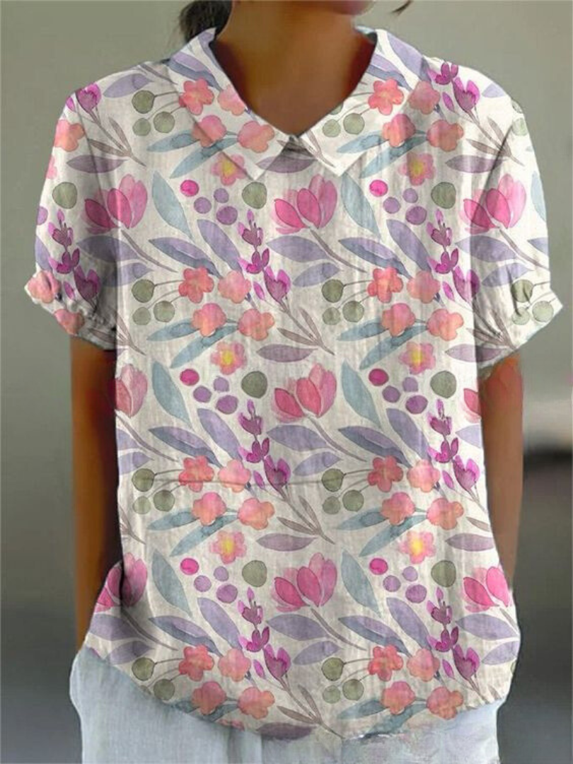 MARLENE™ – Vintage Print Shirt