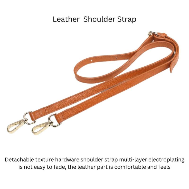 Genuine Leather Handbag with Litchi Grain