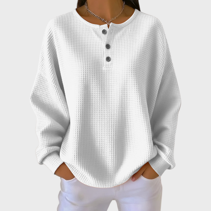 Sweater in Warm Orange