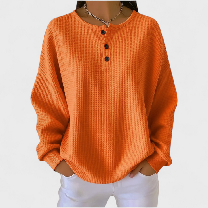 Sweater in Warm Orange