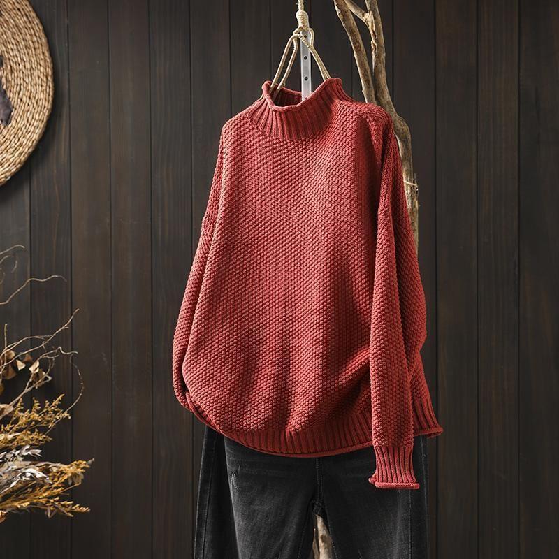 Merino Wool Turtleneck Sweater