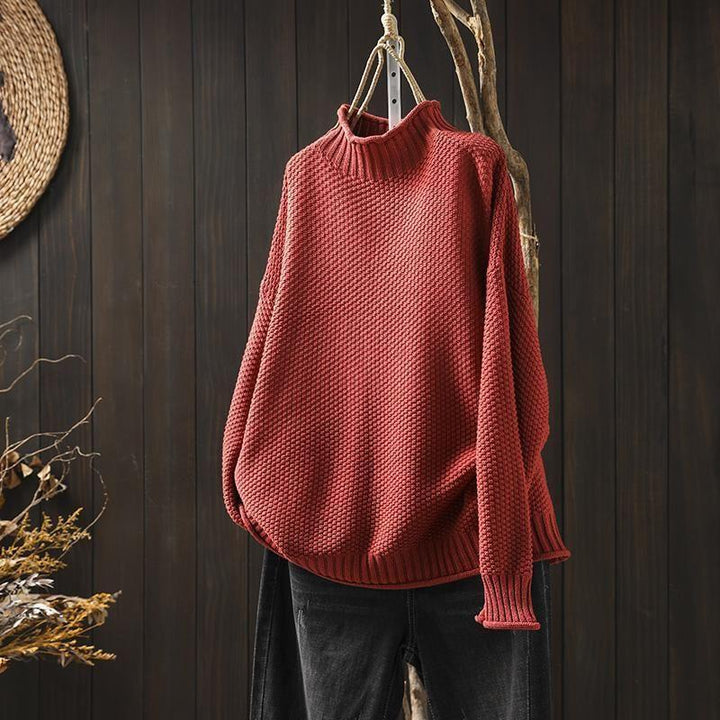 Merino Wool Turtleneck Sweater