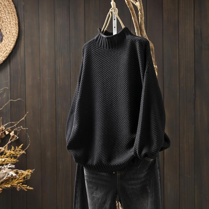 Merino Wool Turtleneck Sweater