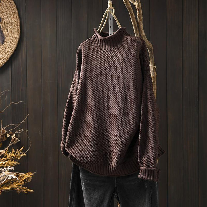 Merino Wool Turtleneck Sweater