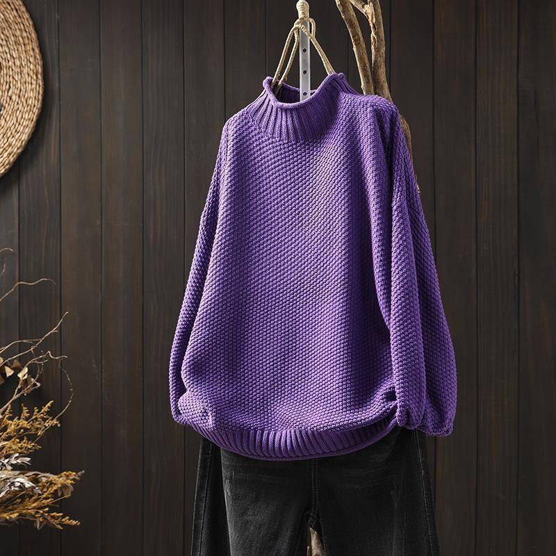 Merino Wool Turtleneck Sweater
