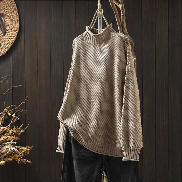 Merino Wool Turtleneck Sweater
