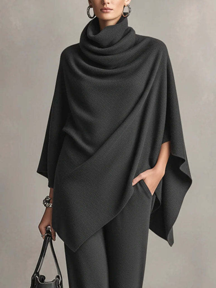 Elegant Drape Two-Piece Set