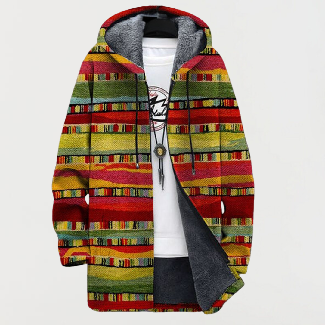 Lina – Tribal Stripe Cardigan