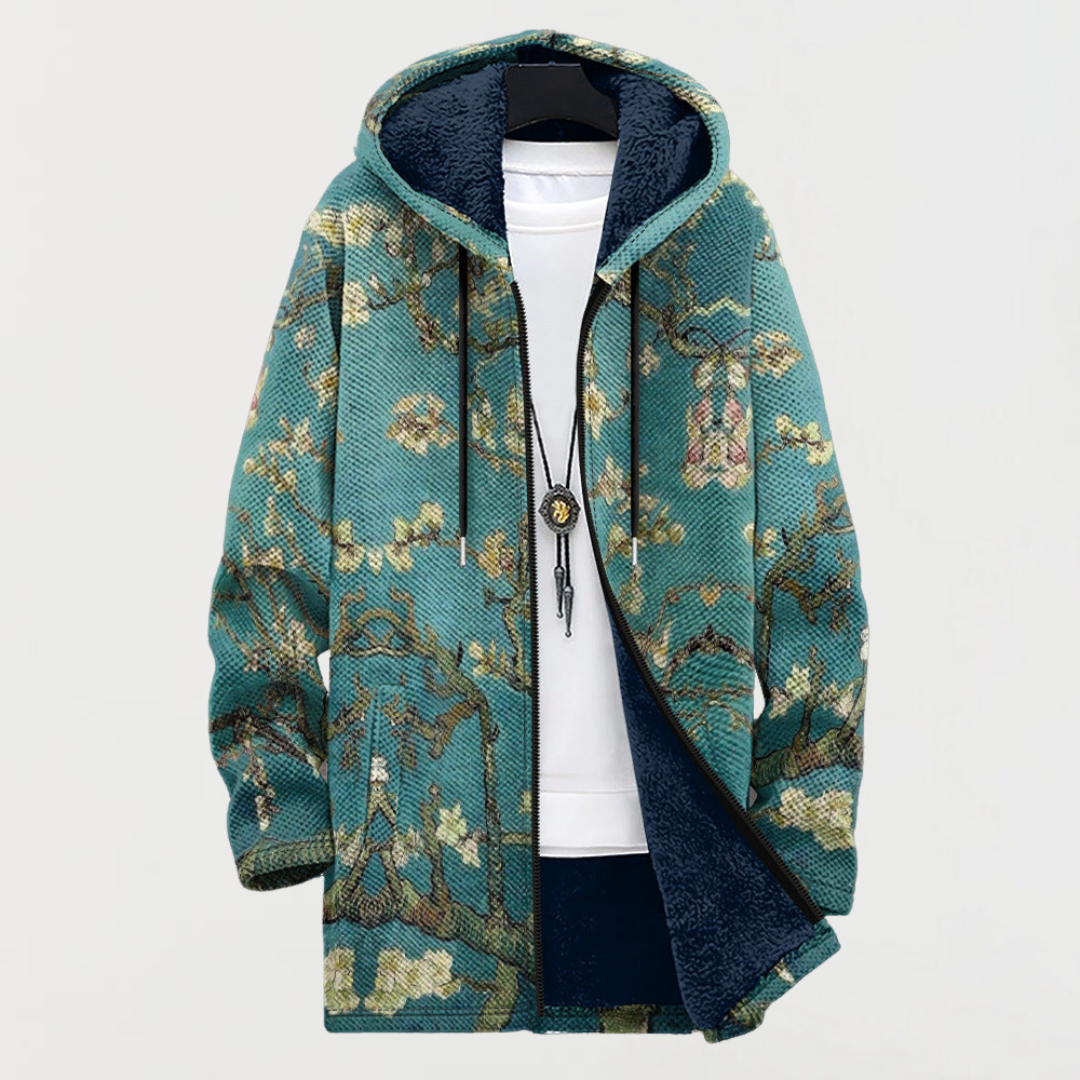 Julia – Floral Art Coat