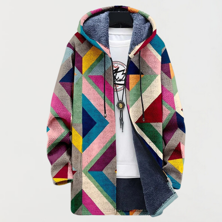 Theresa – Geometric Art Jacket