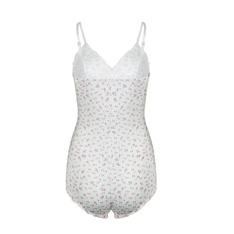 Dreamy Floral Sleeveless Bodysuit