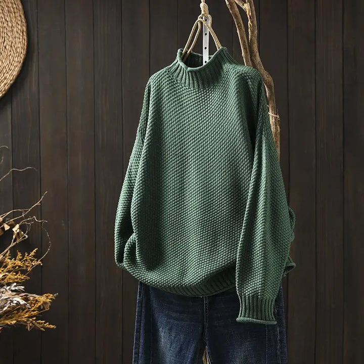 Jane | Knit Turtleneck Sweater