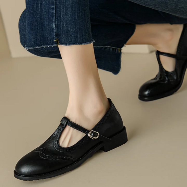 Johanna | Elegant Women's T-Strap Shoes