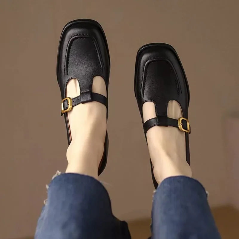 Emilia | Vintage-Style T-Strap Shoes