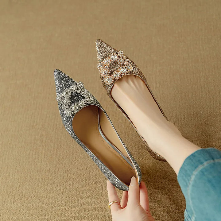 Theresa | Glitter Pumps