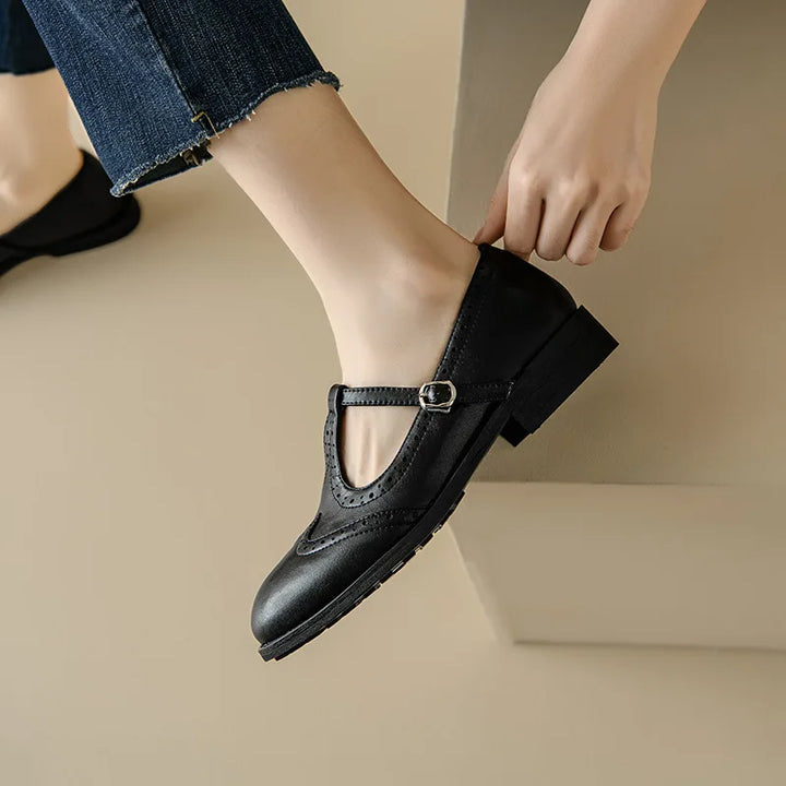 Johanna | Elegant Women's T-Strap Shoes