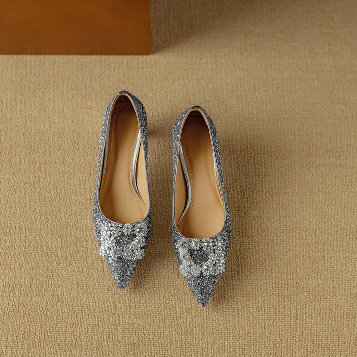 Theresa | Glitter Pumps