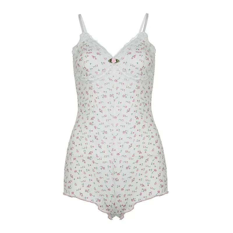 Dreamy Floral Sleeveless Bodysuit